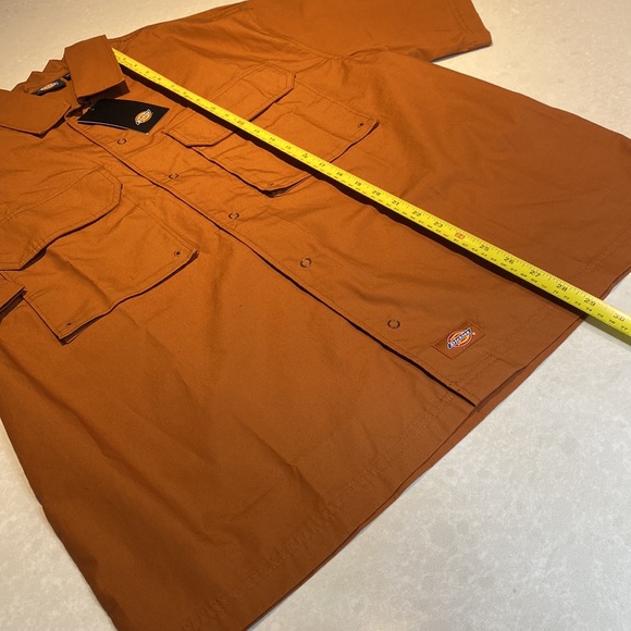 New Dickies 100% Cotton Flap-Pocket Shirt size M with tags BritishTan⭐️⭐️⭐️⭐️ - Picture 17 of 17